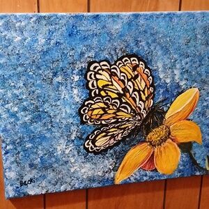 In motion 16x20 Original acrylic painting